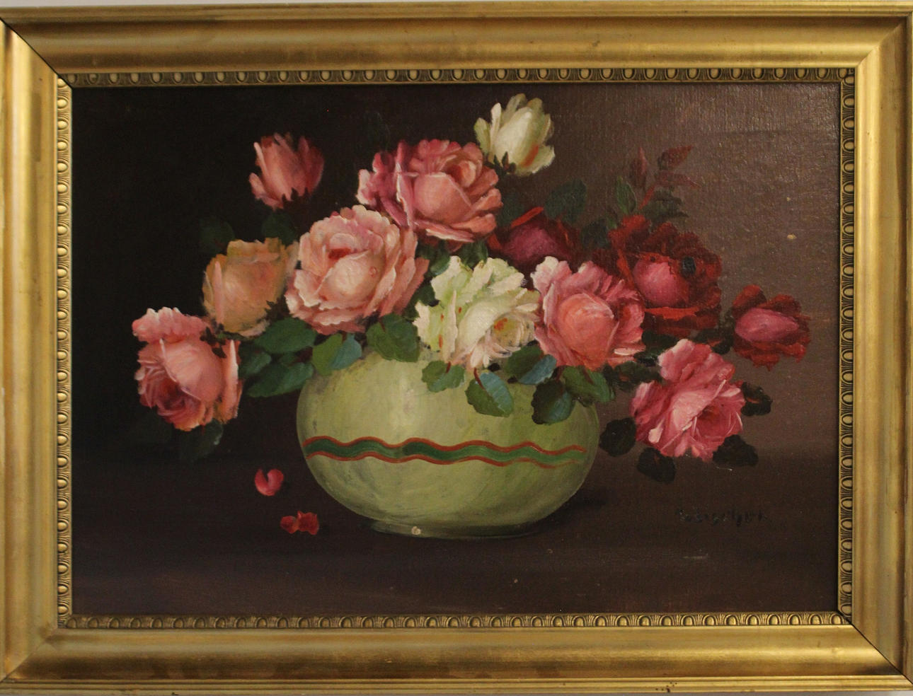 S FISCHER Ölgemälde.