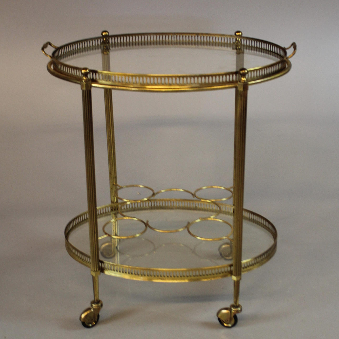 SERVERINGSVAGN metall/glas.
