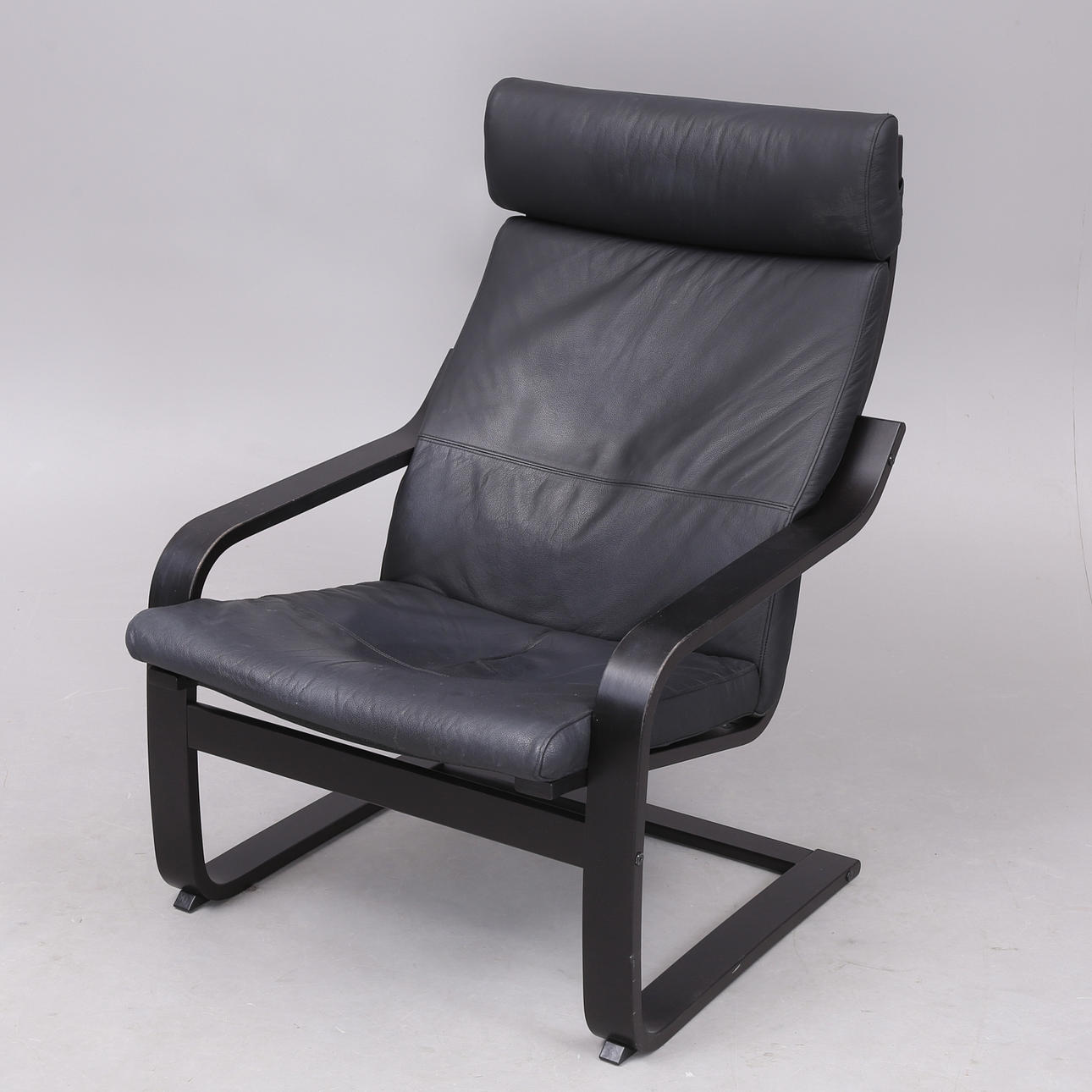 SESSEL, Leder, "Poäng", IKEA.