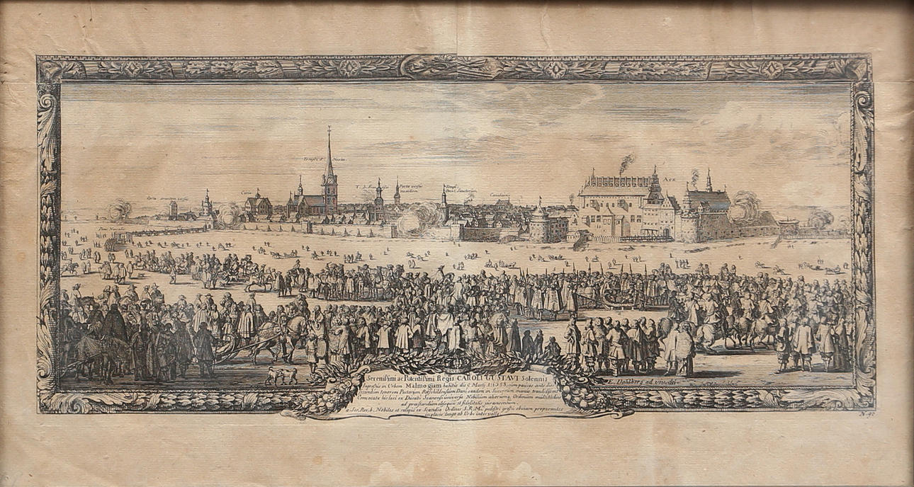 KORT over Malmø, 1800-tallet.