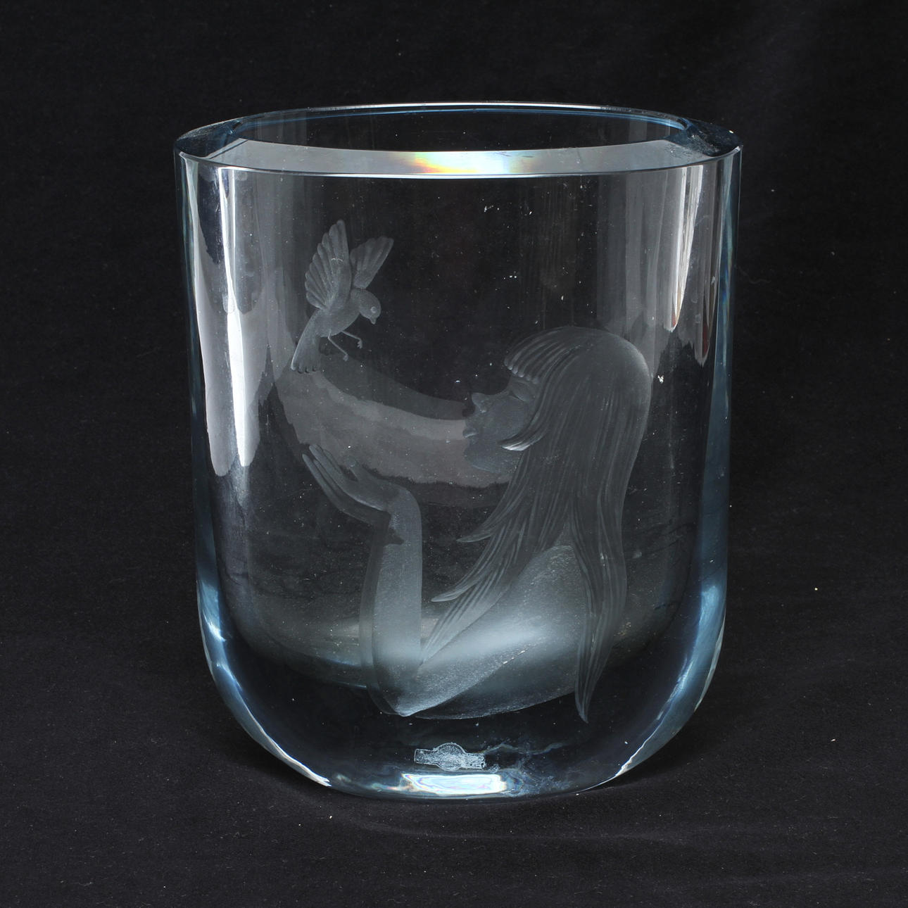 VAS, glas, Rune Strand och Lars Börnesson, Strömbergshyttan.