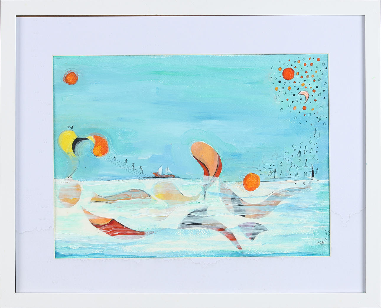 GÖSTA ENGSTRÖM (FÖDD 1930). Figurkomposition.