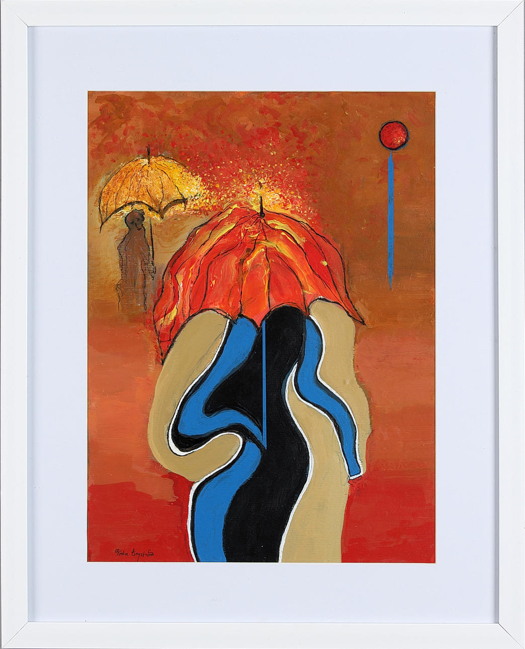 GÖSTA ENGSTRÖM (FÖDD 1930). Figurkomposition.