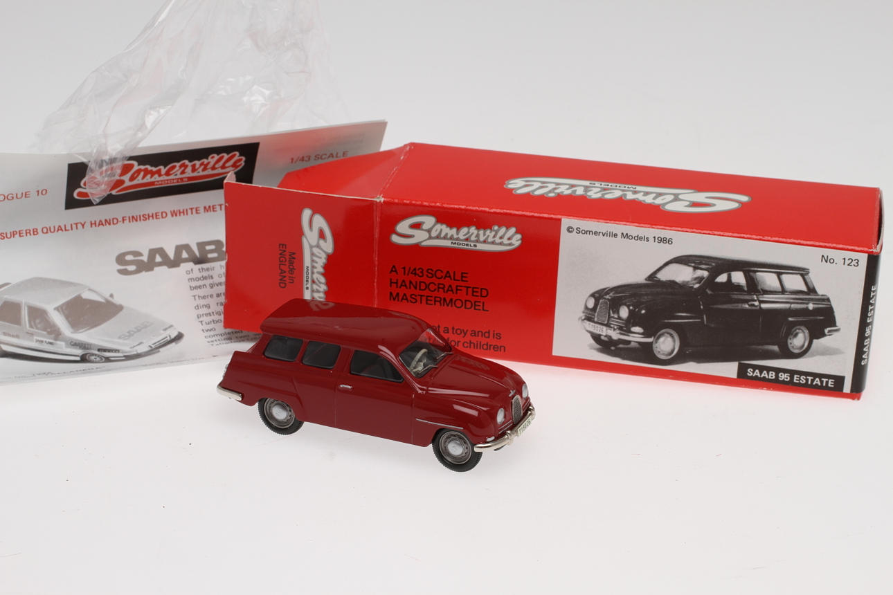 MODELLBIL SOMERVILLE SAAB 95 ESTATE originalkartong.