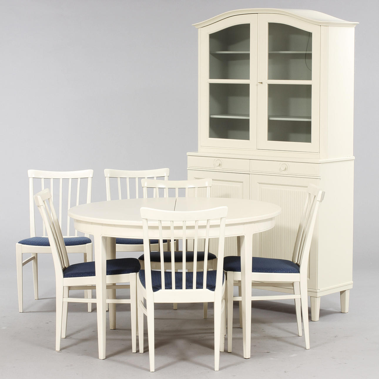 MATSALSMÖBEL, 8 delar, "Herrgården", Carl Malmsten.