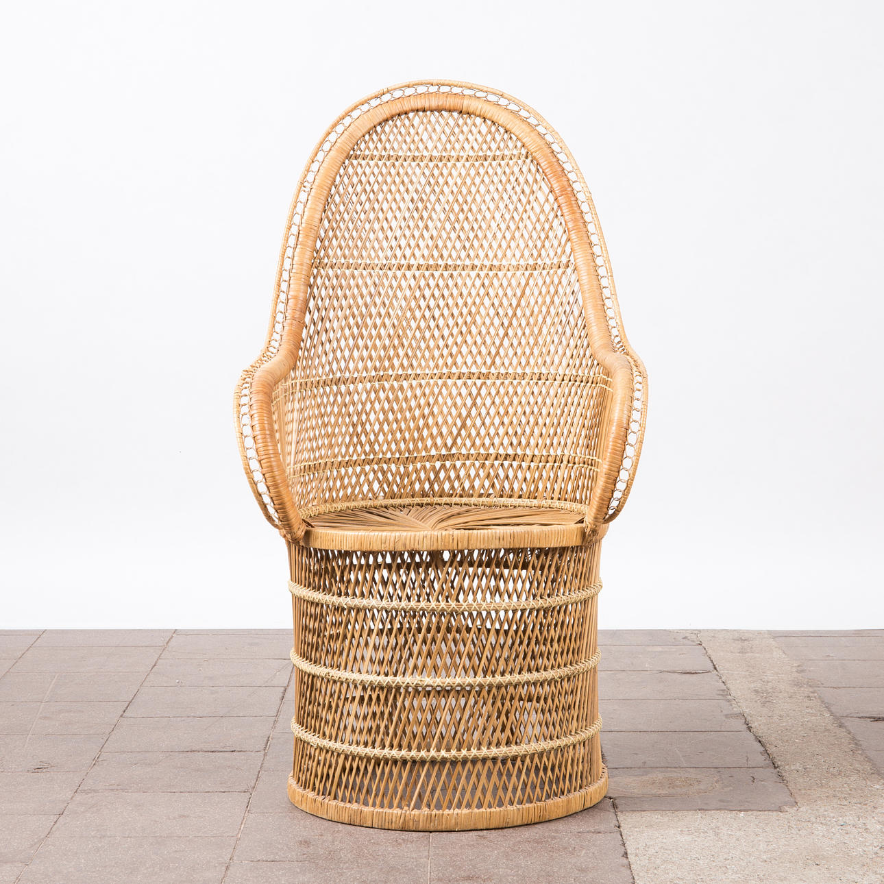 Stol/korgstol, rotting, 1960-tal.