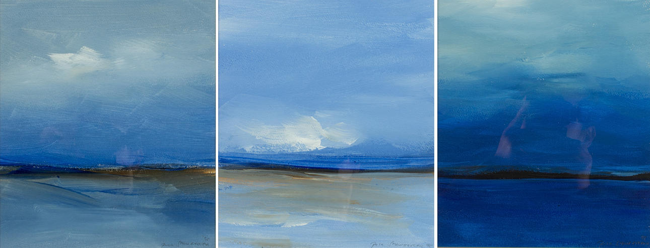 PUCK STEINBRECHER (GEB. 1950). 3 'Vattenbilder' ark.