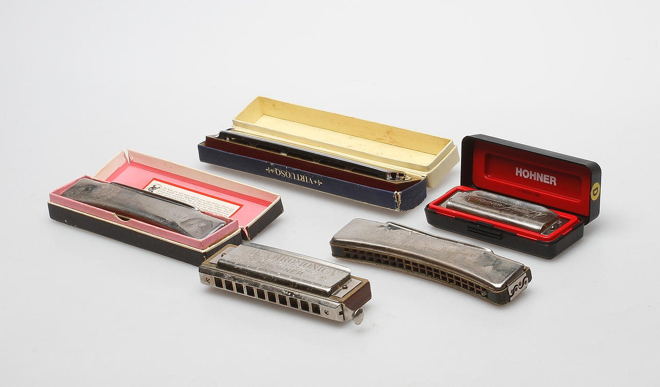 DRAGSPEL, 5 st, Yamaha samt Hohner.