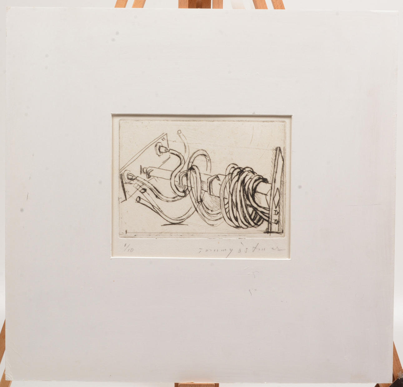 TOMMY ÖSTMAR. Cords. Lithograph.