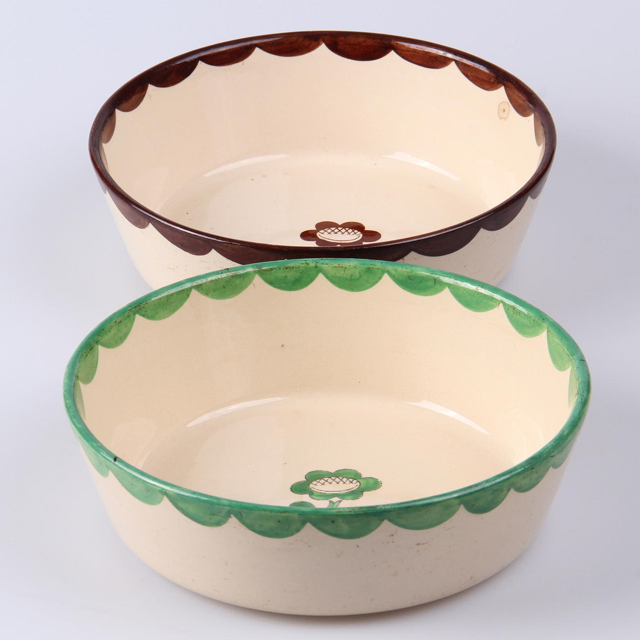 SKÅLAR, 2 st, "Pyro", Gustavsberg.