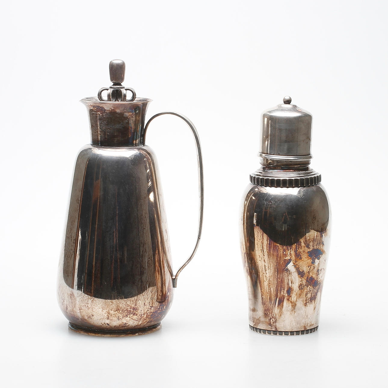 KANNA och SHAKER, nysilver, 1900-tal.