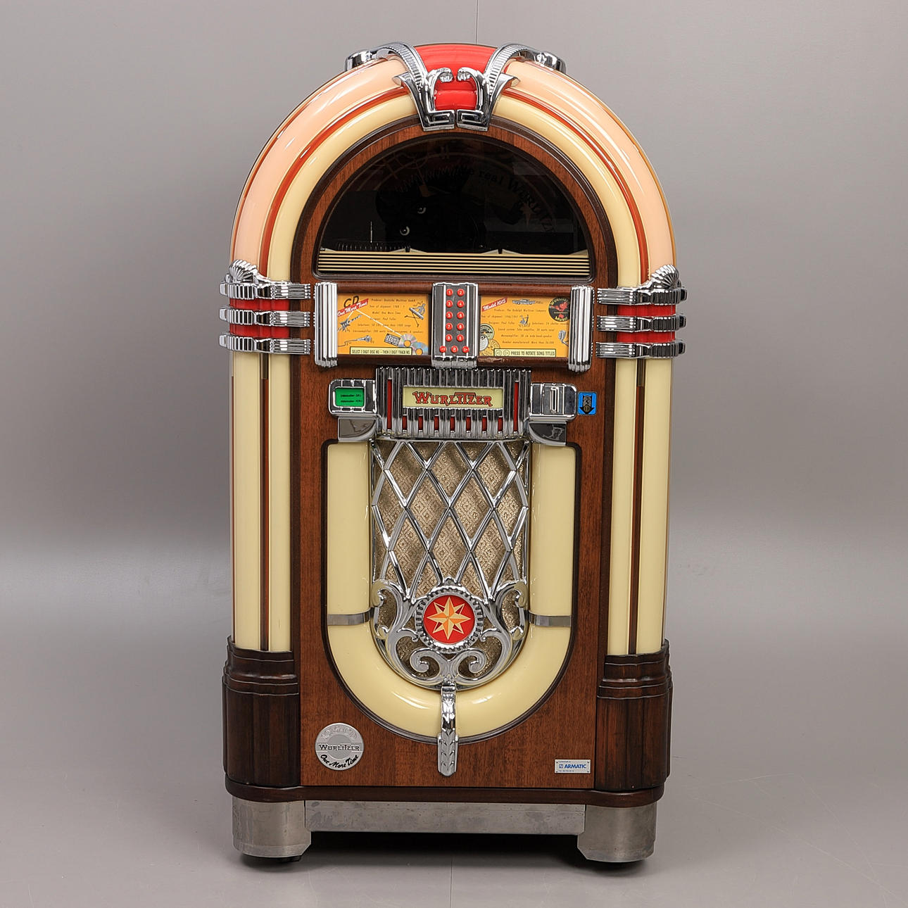 JUKEBOX, Wurlitzer, "One more time", 1015 CD.