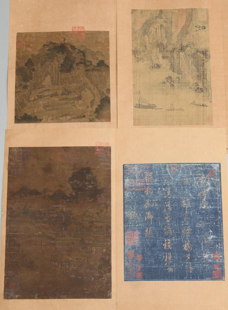 KINESISKA MÅLNINGAR, 1800-tal.