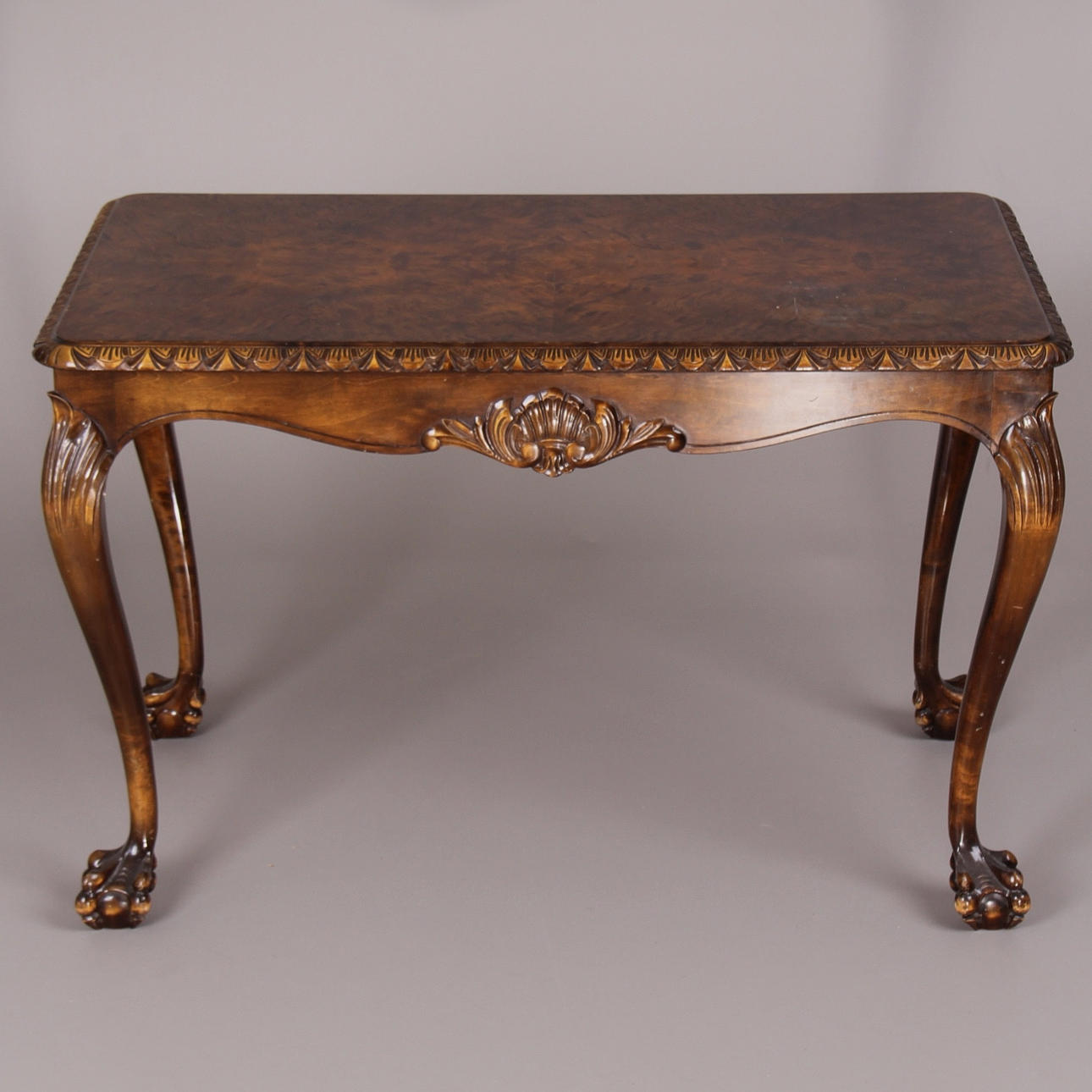 SOFFBORD, chippendalestil, 1900-tal.