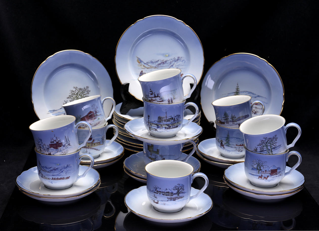 KAFFESERVIS, 24 delar, Christineholm.