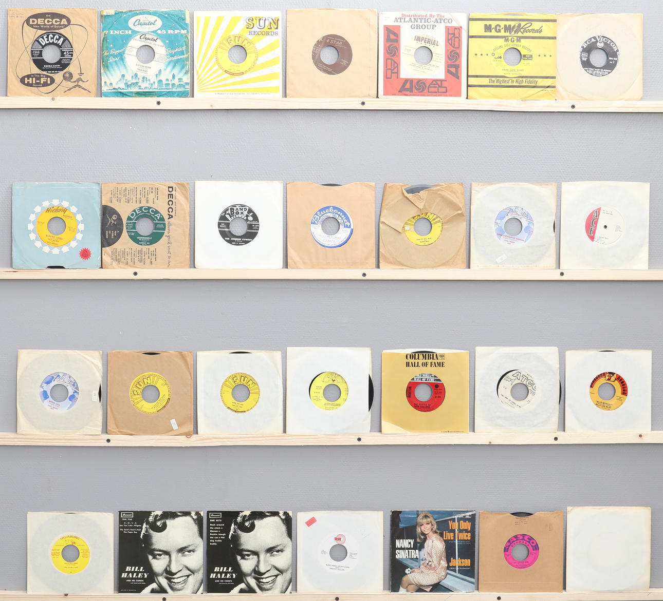 SINGLES, 7 tuumaa, 28 kappaletta, Rock.