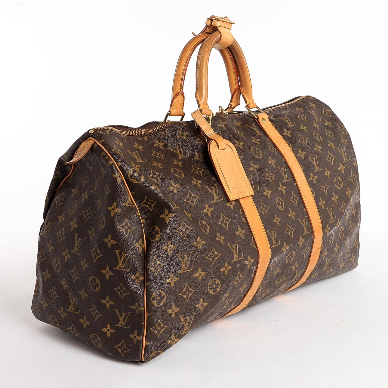 LOUIS VUITTON. Bag/Weekendbag, "Keepall 50".