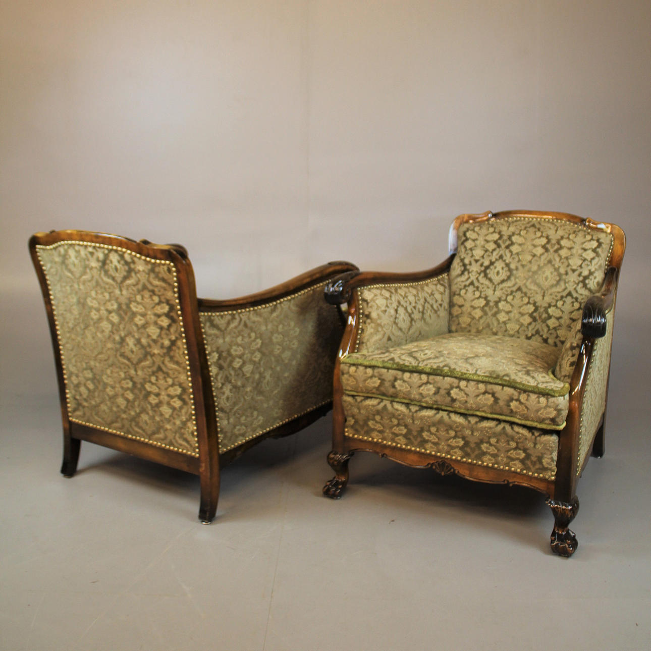 SOFFGRUPP 3 delar, Chippendale.