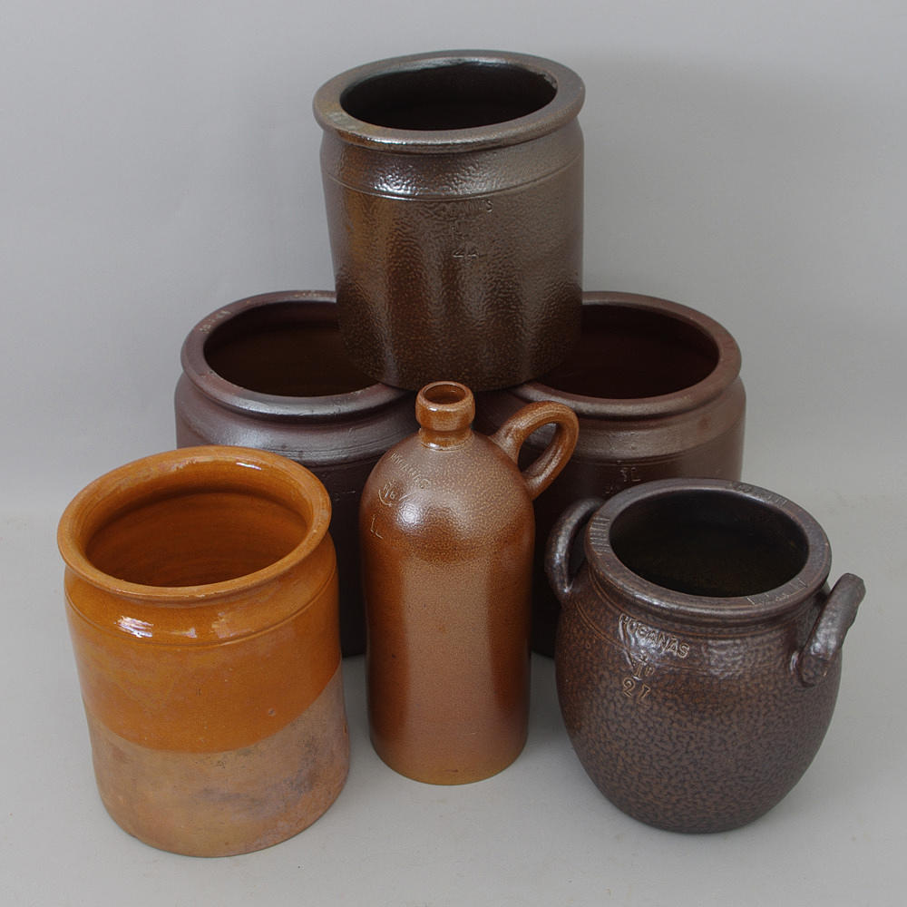 KRUS, 6 stycken, Höganäs m. fl.