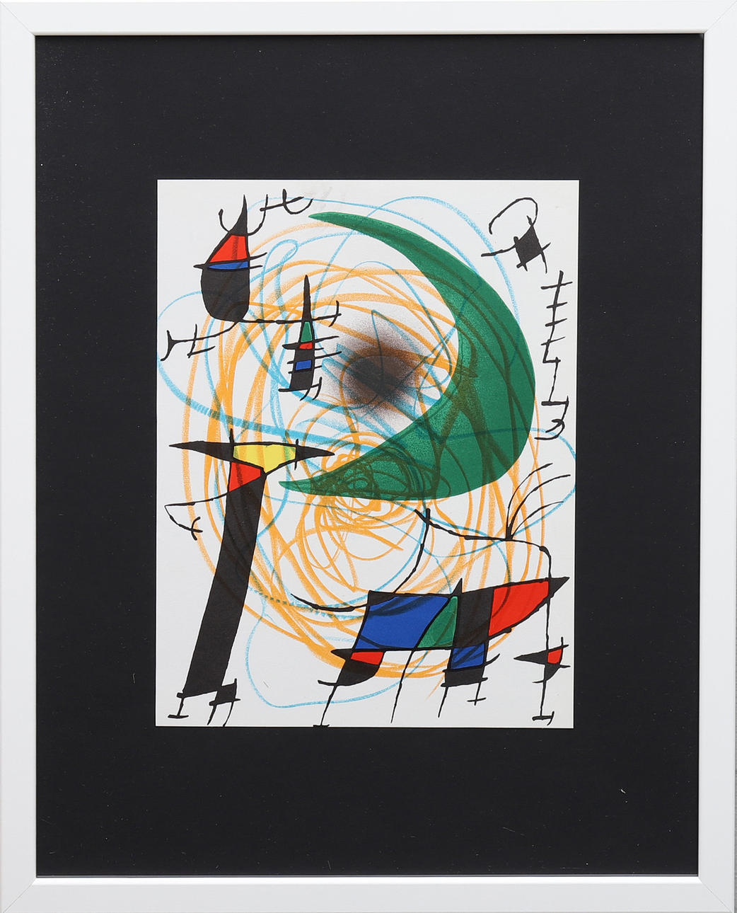 JOAN MIRÓ. Farblithographie, von Miró Lithographe I.