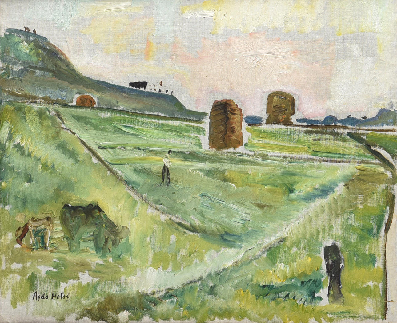 AGDA HOLST. Brösarp, Österlen.