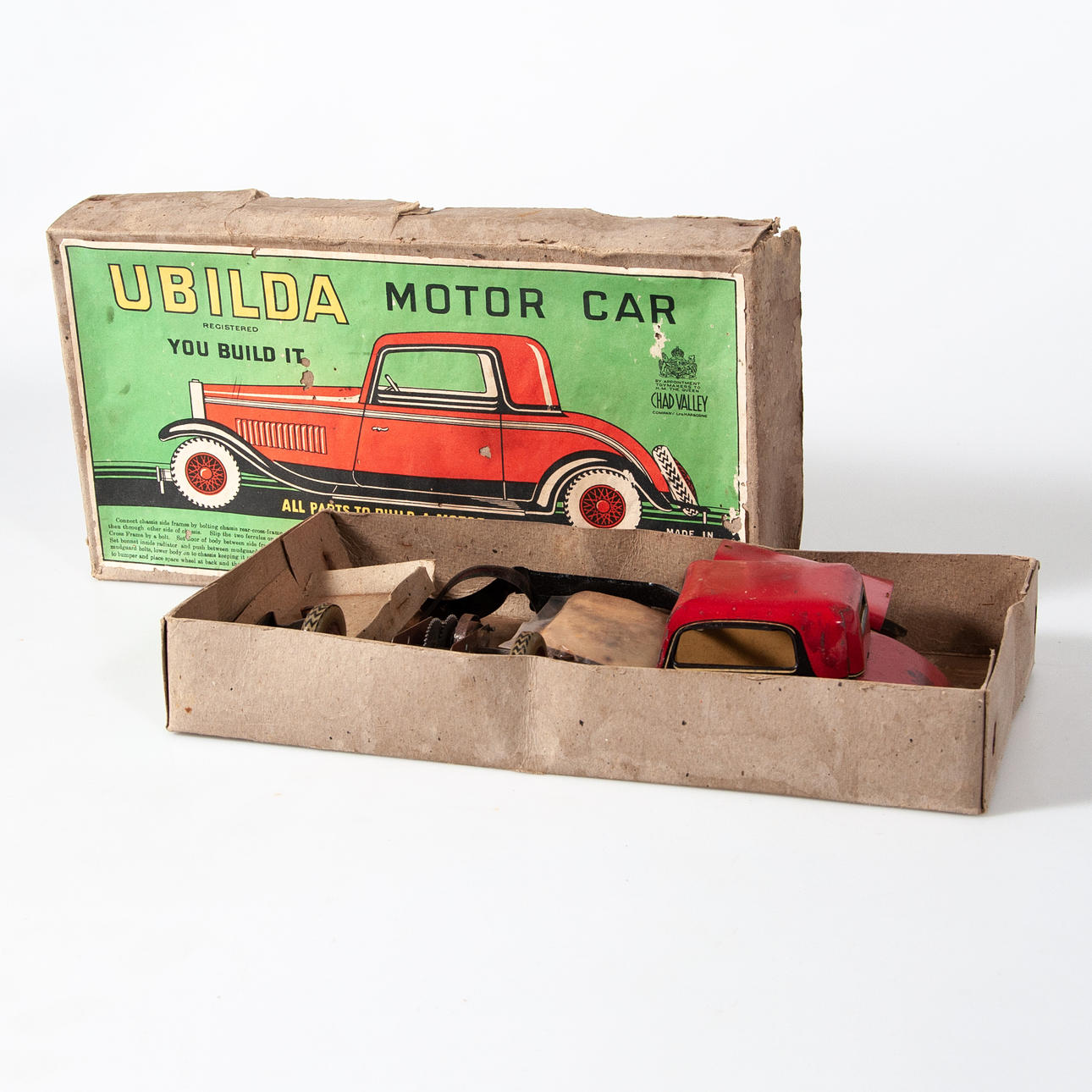 Chad Valley. 'Ubilda' Motor Car, England.