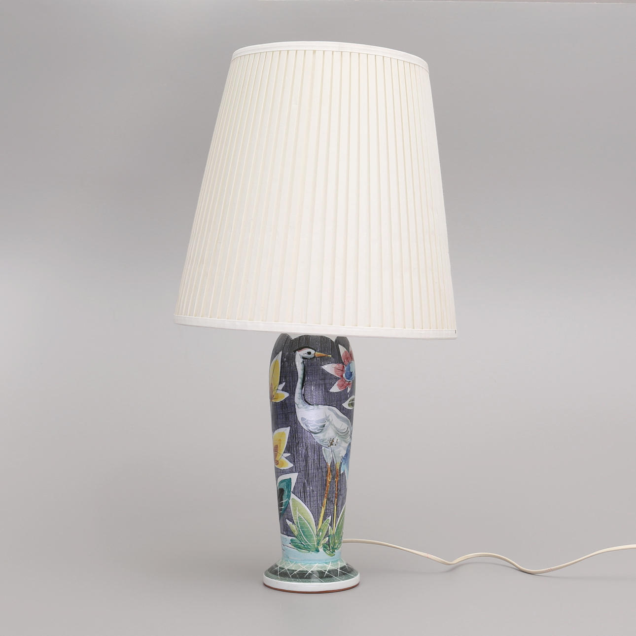 TABLE LAMP, Tilgmans Ceramics, 1950s/60s.