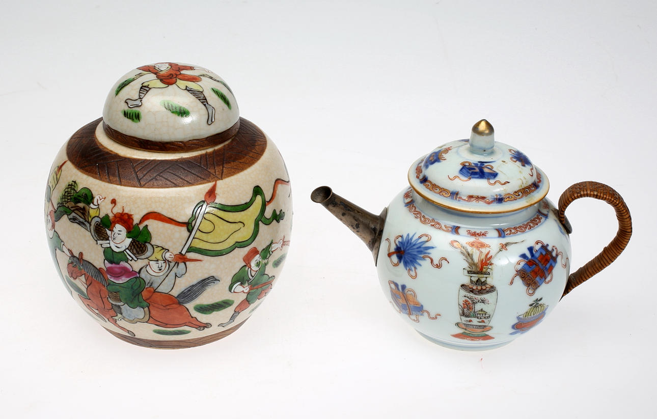 TEKANNA samt BOJAN, Kina 18/1900-tal.