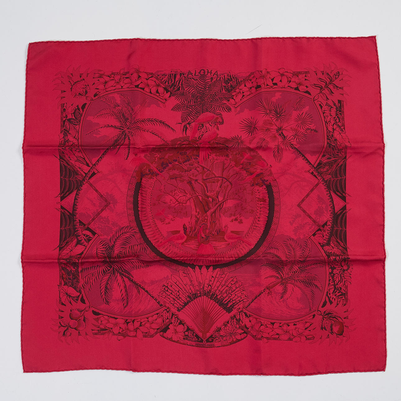 HERMÈS, "Aloha Dip Dye", scarf.