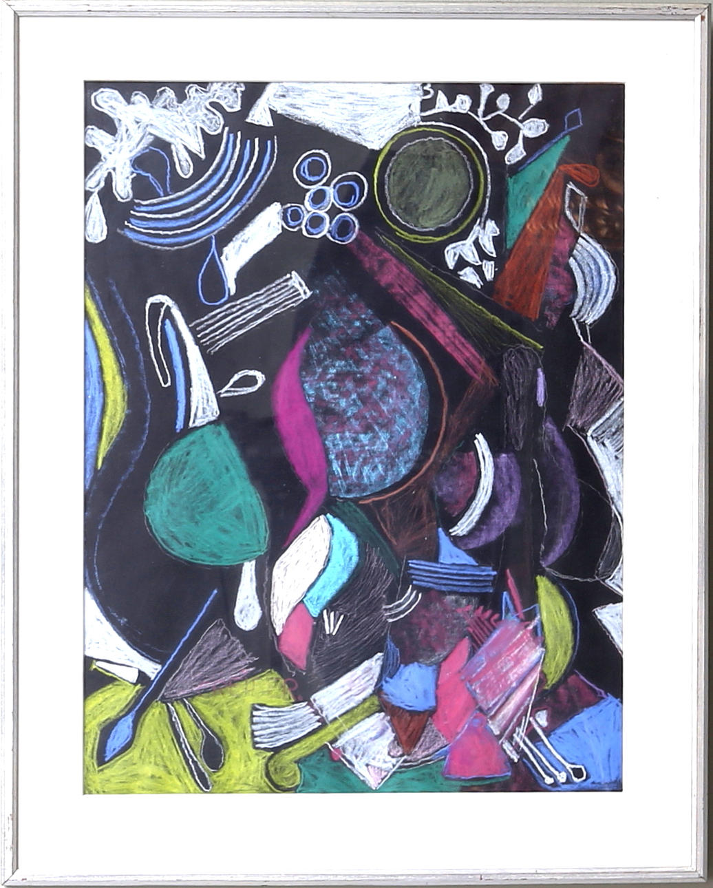 GUNNAR GREIBER. Blandteknik, signerad Greiber.