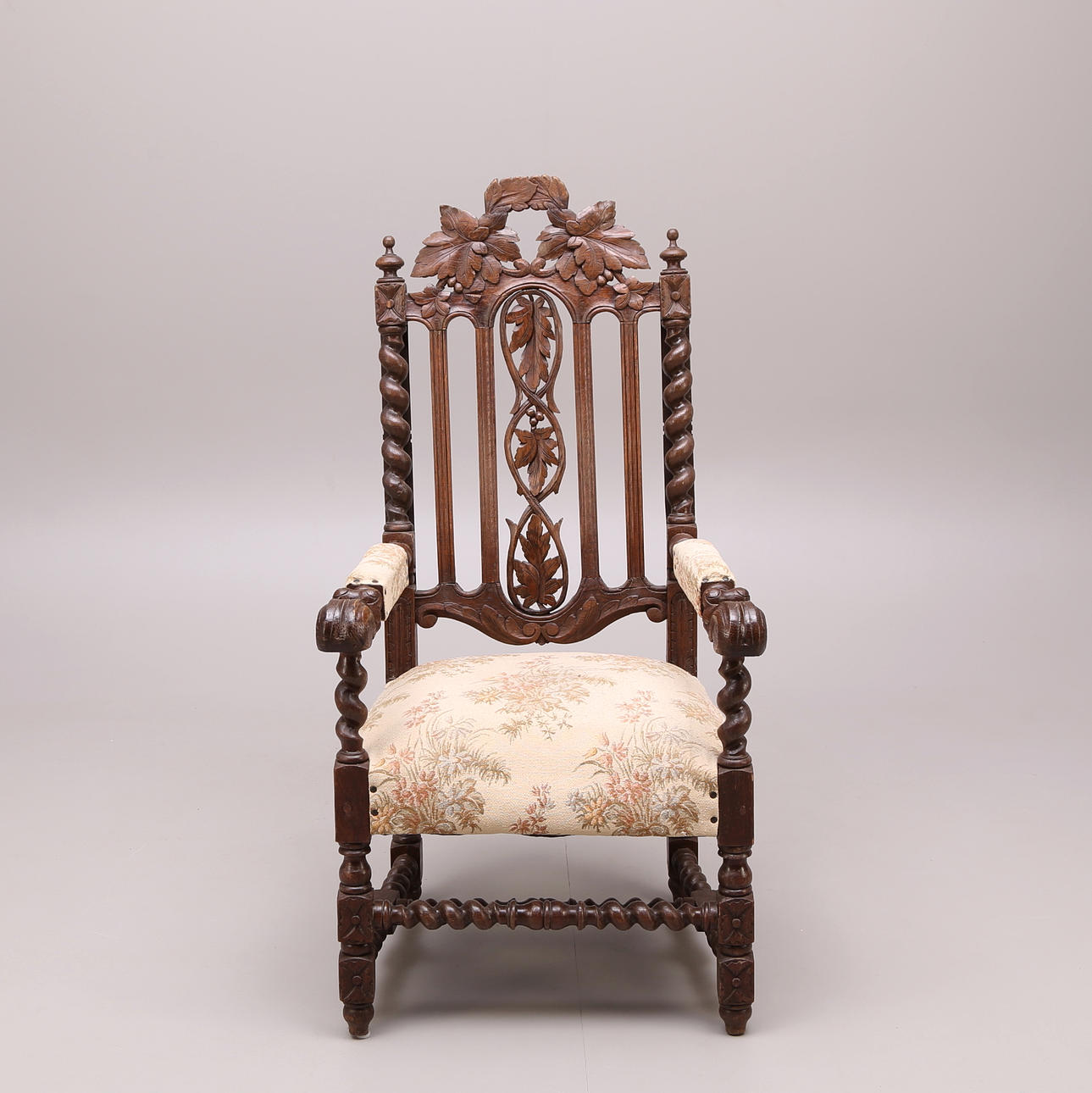 KARMSTOL, barockstil, 1900-tal.