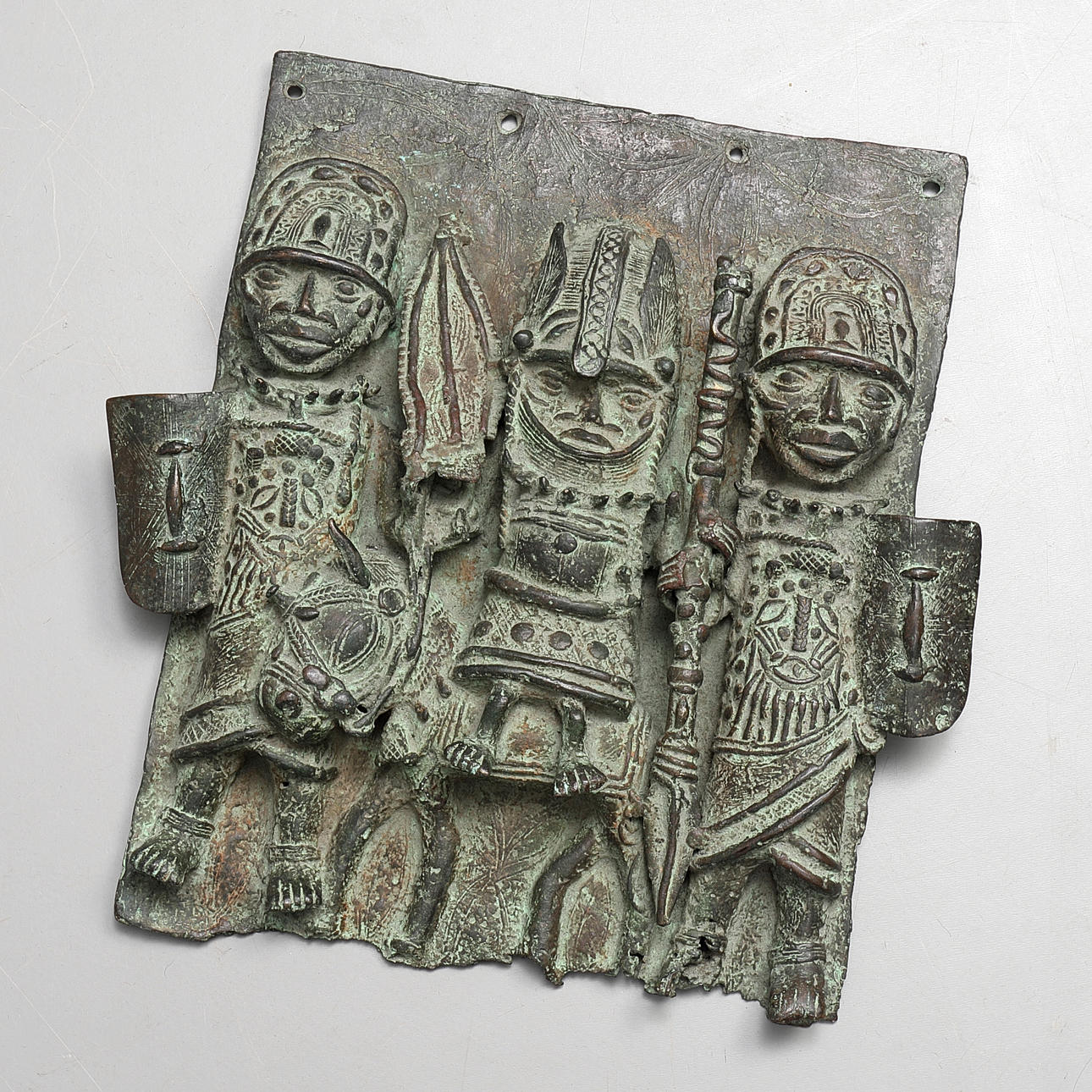 RELIEVE DE BRONCE, Benin, Nigeria.