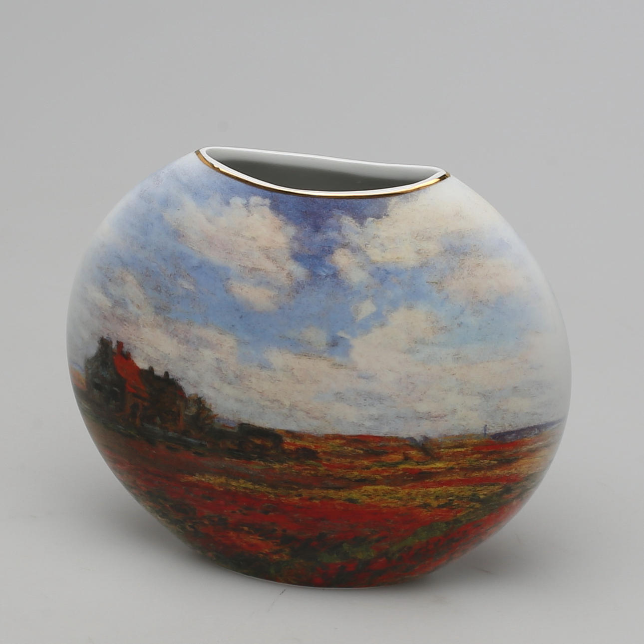 VAS i porslin, Goebel, Germany.