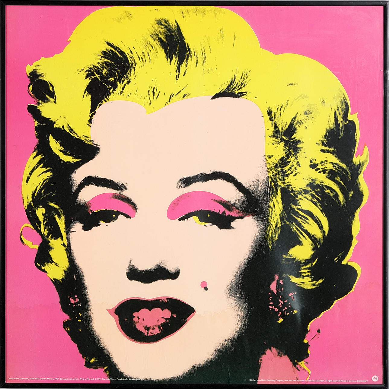 AFTER ANDY WARHOL. Marilyn Monroe.