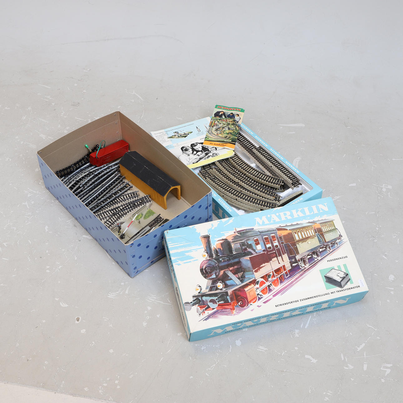 JUNAN JALAN OSAT, mm. Märklin, 1900-luku.