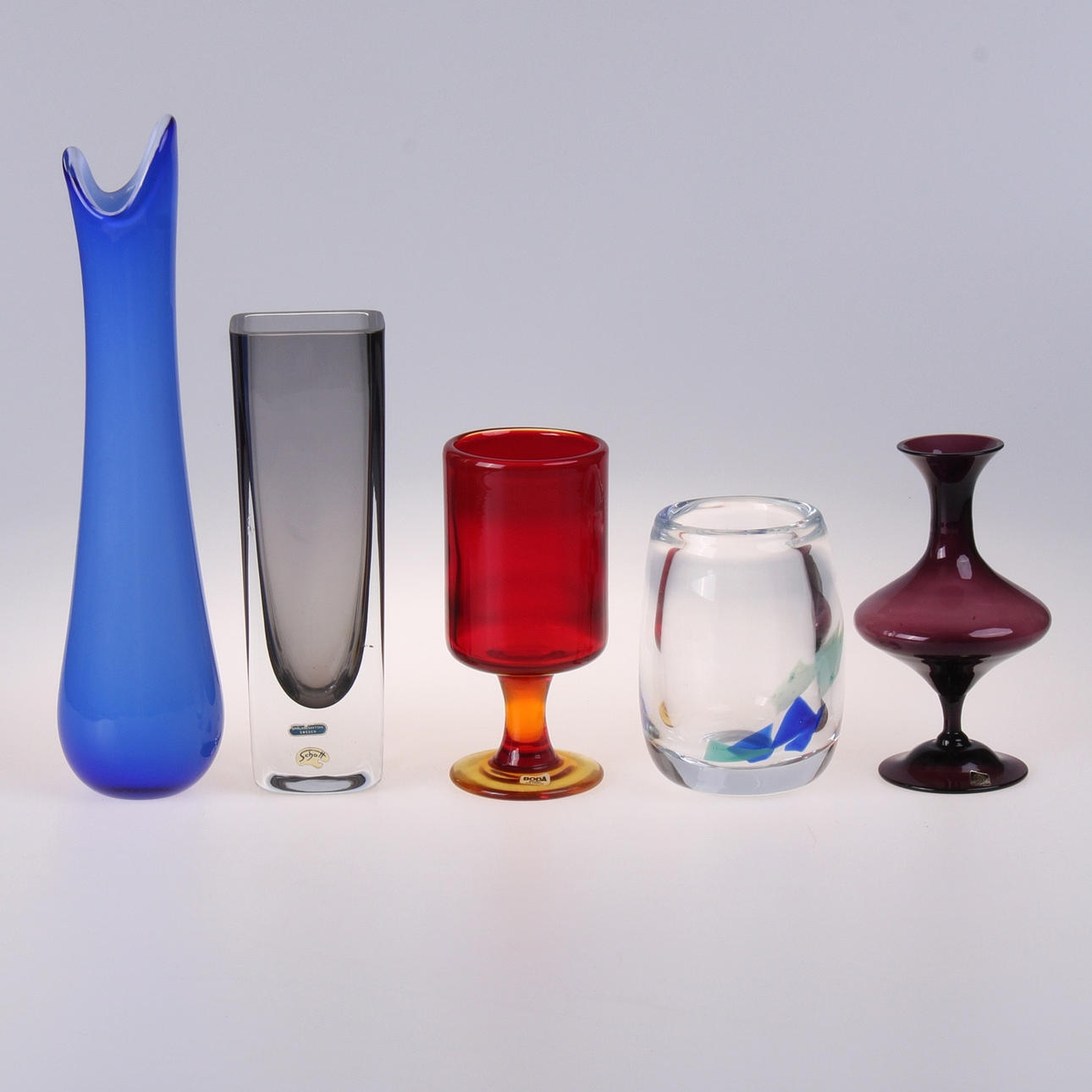 VASER, 5 st. Flygfors, Lindshammar, Boda, Målerås, Smålandshyttan.