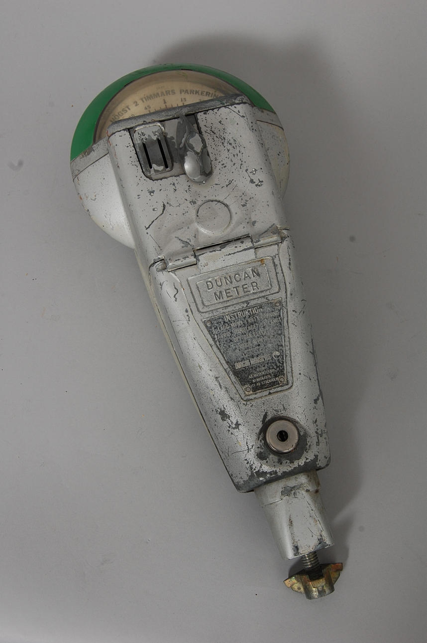 PARKERINGSAUTOMAT, 1960-tal.