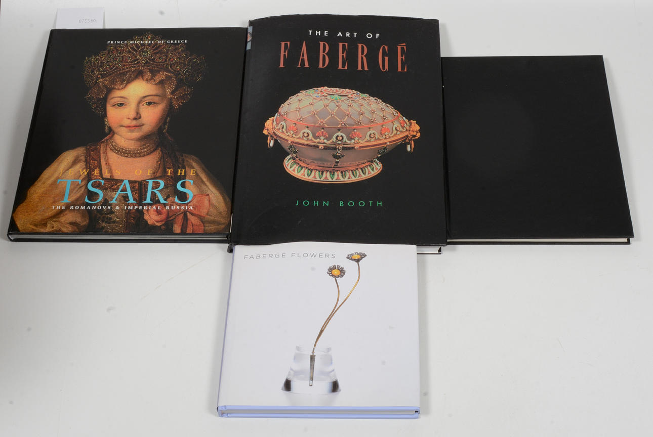 Faberge. Bücher über. 4 Bände.
