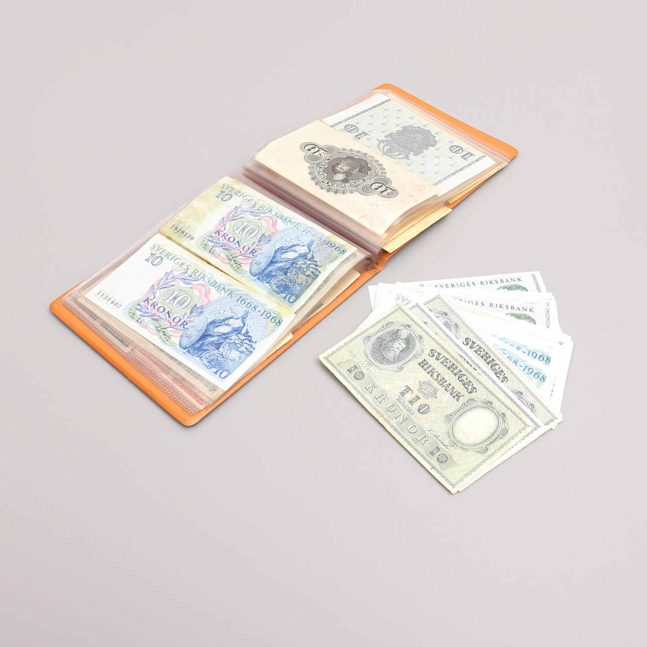 BILLETES, Suecia, 65 uds.