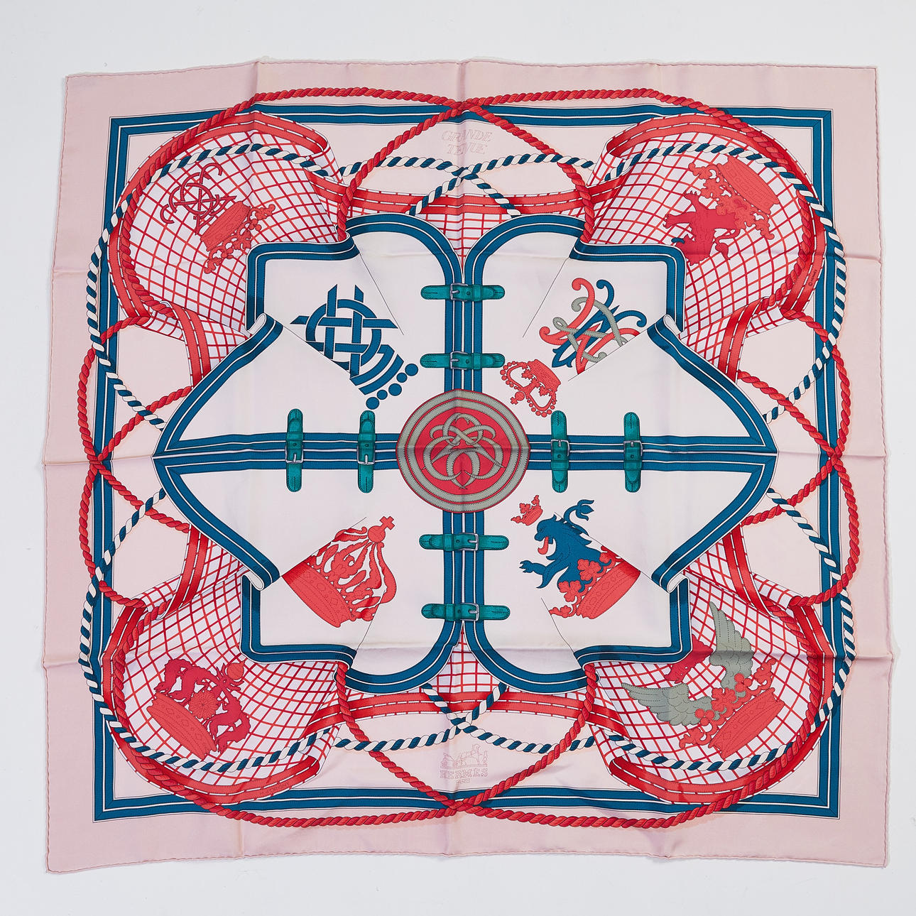 HERMÈS, "Grande Tenue", scarf.