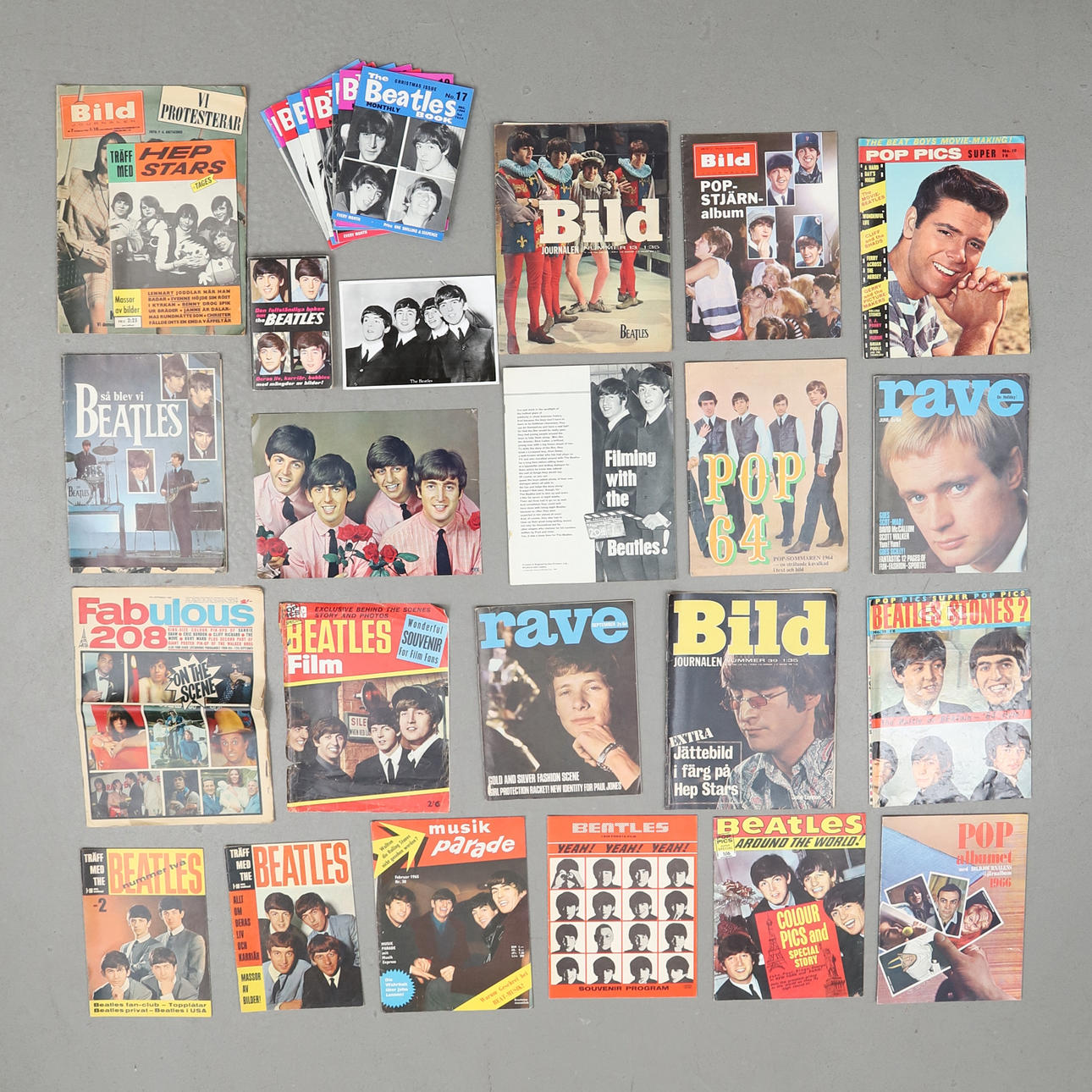 MEMORABILIA COLLECTION, The Beatles, 1960'erne.