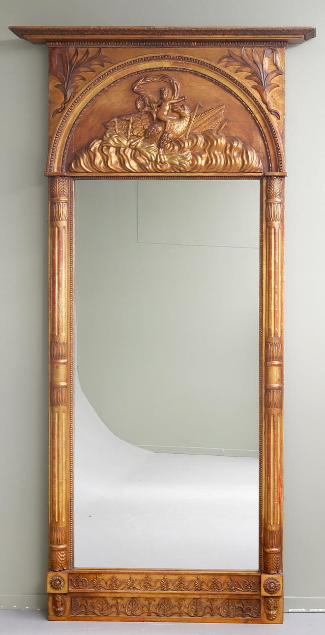 CARL FREDRIK THIM. SPEGEL, Empire, Stockholm.