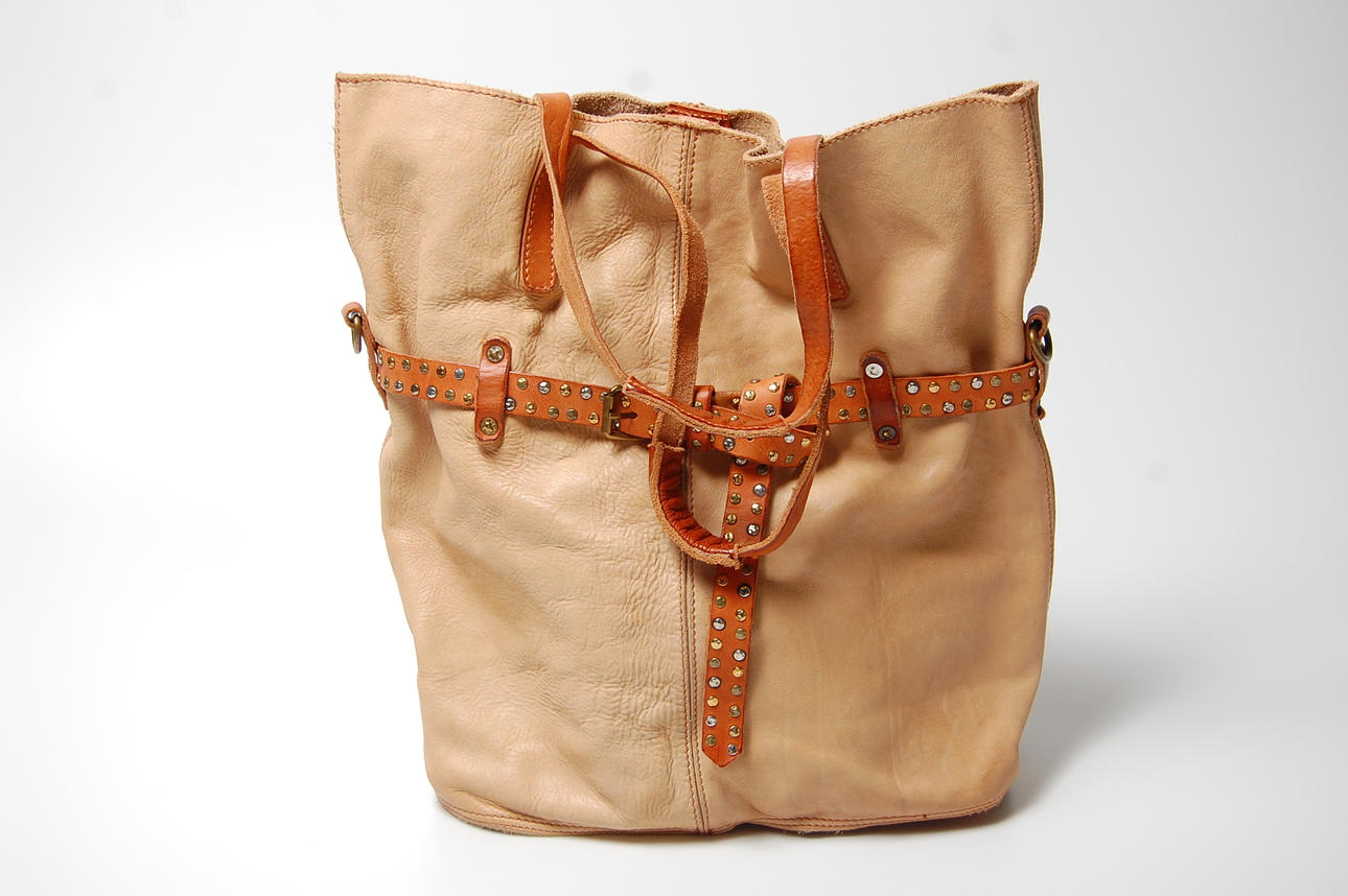 AXELVÄSKA, skinn, " Campomaggi, " Teodorano Prodotto Artiginali Italia,nyskick.