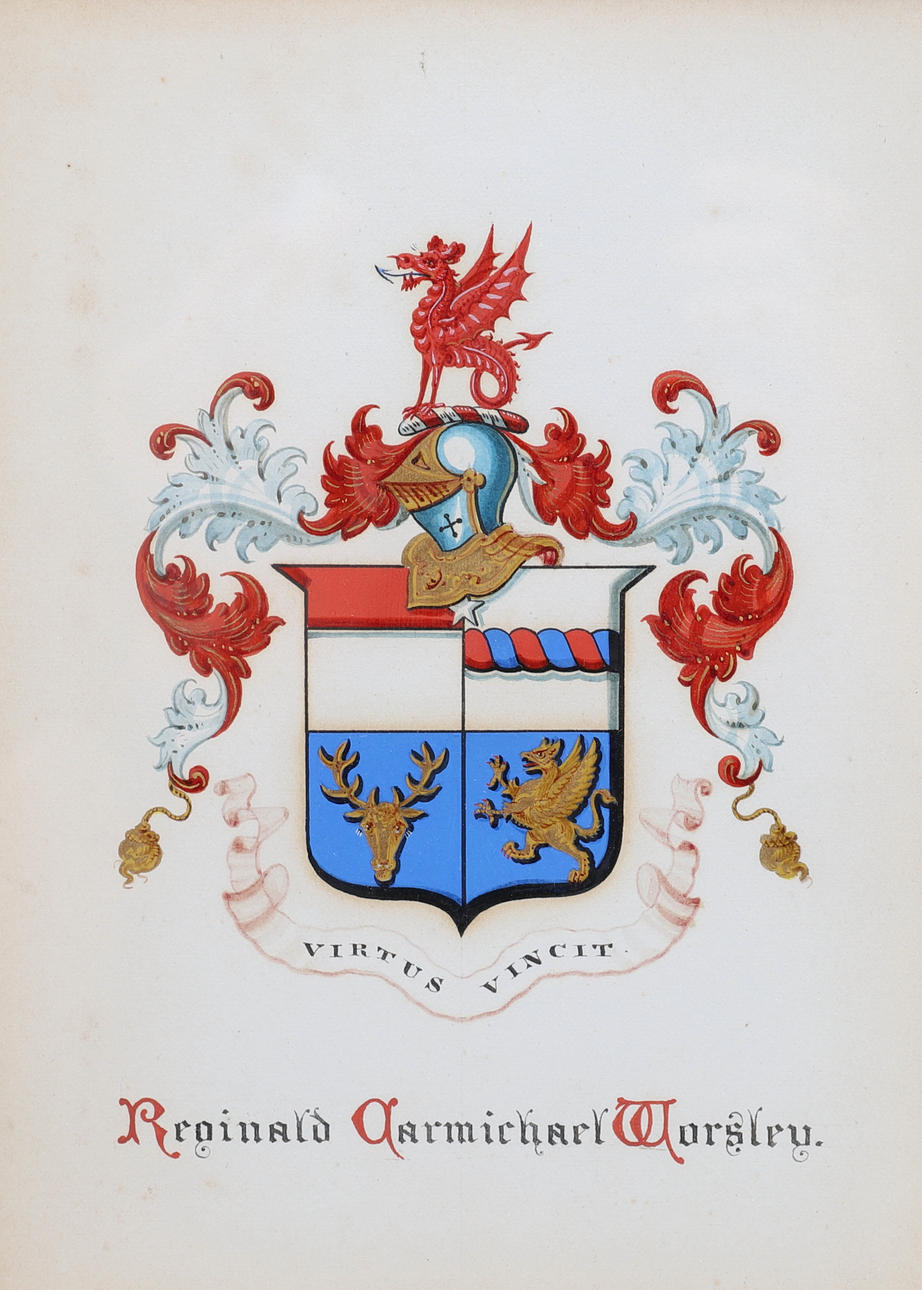 UN ARMORIAL ILUMINADO DEL SIGLO XIX.