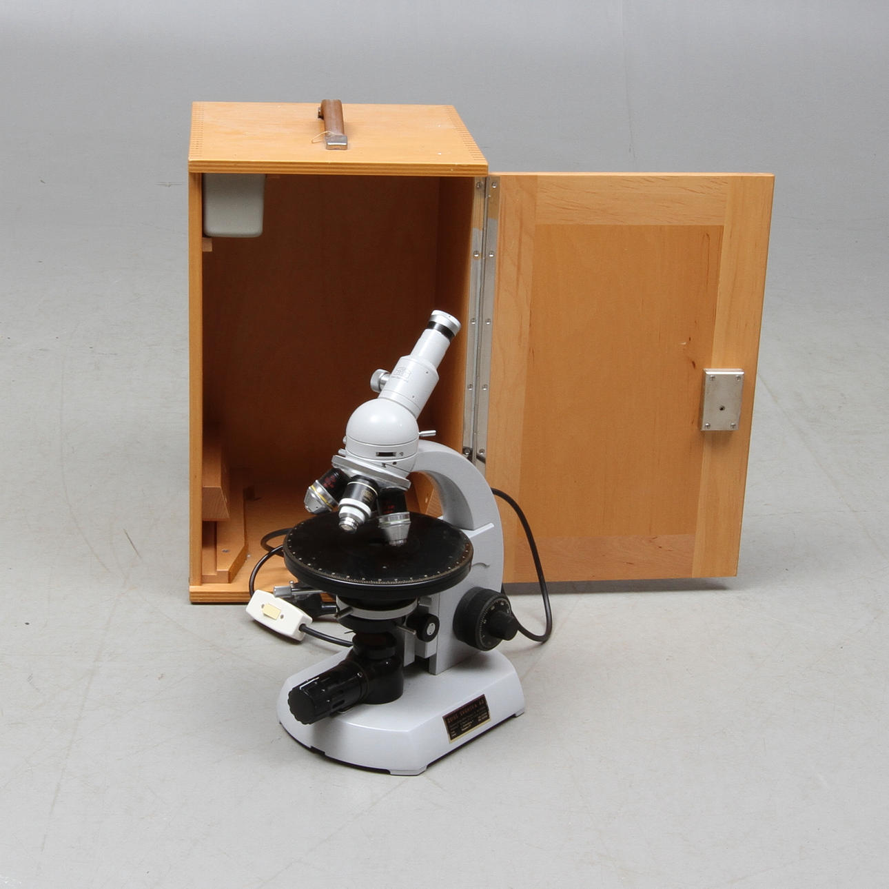 MIKROSKOP, Carl Zeiss, Västtyskland.