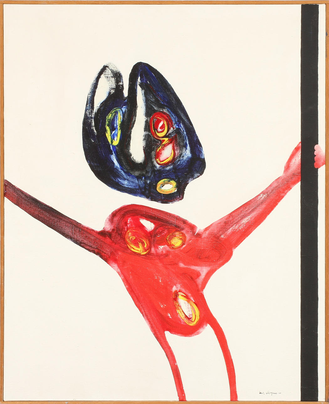 CARL MAGNUS, olja på duk, sign o dat -66.