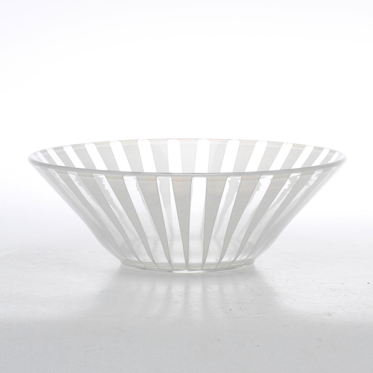 SKÅL, glas, "Strikt", Bengt Orup, Johansfors.