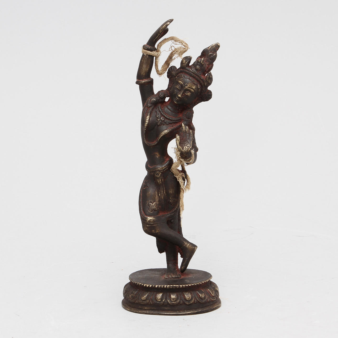 SHIVAFIGUR, brons, Burma/Indien, 1700/1800-tal.