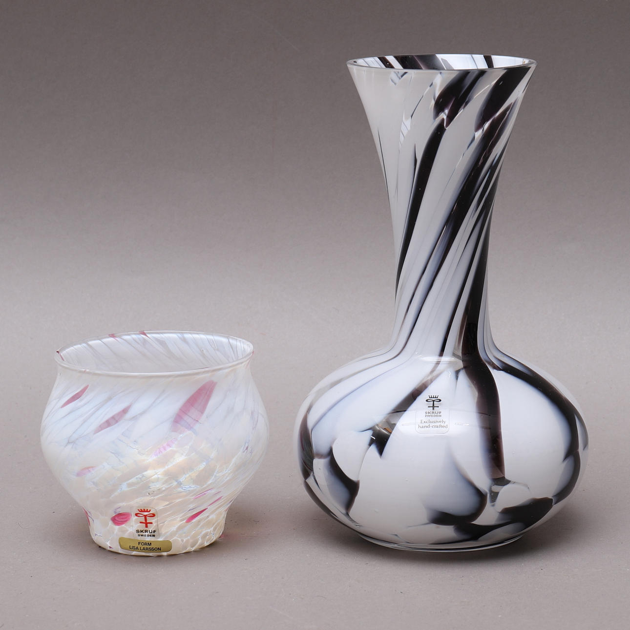 VASE & CANDLE, glass, Screw.