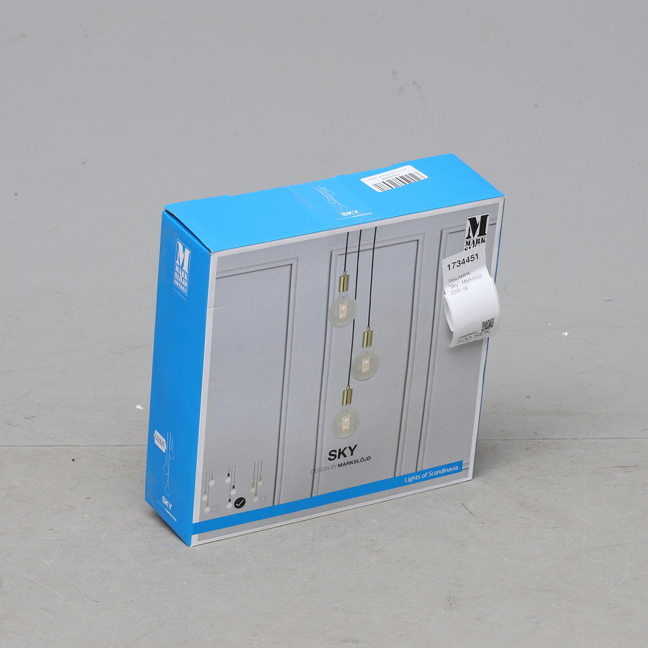 LOFTSLAMPE, "Sky", Markslöjd, 2000'erne.